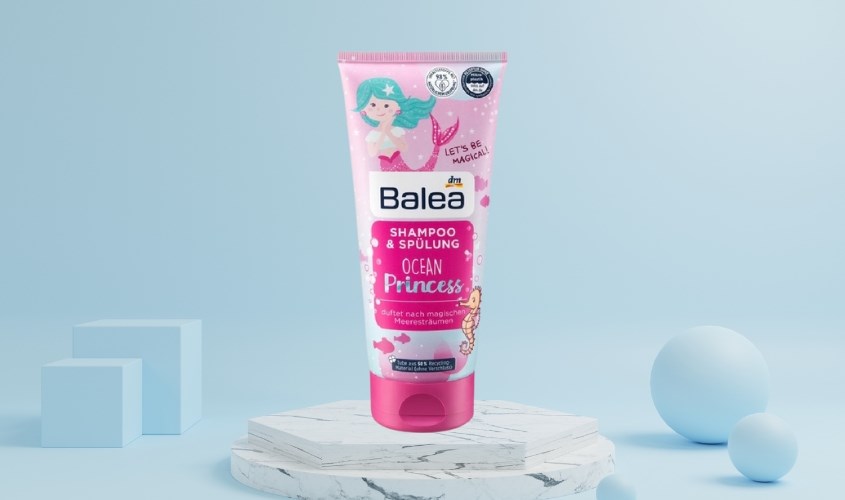 Dầu gội xả Little Princess có hương trái cây ngọt dịu