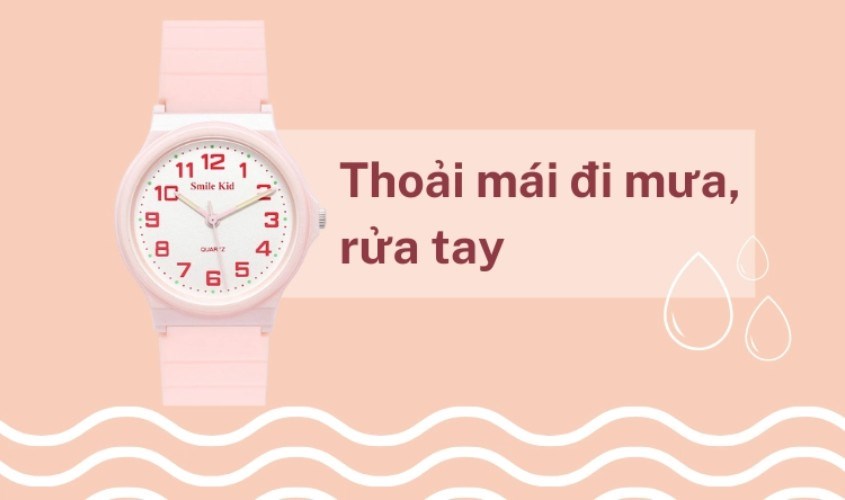 Đồng hồ trẻ em Smile Kid 33.5 mm chống nước SL070-02