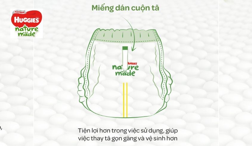 Băng dính cuốn tã tiện lợi cho mẹ