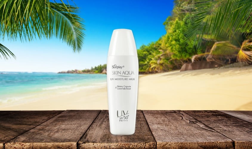 Kem chống nắng Sunplay Skin Aqua UV Moisture Milk
