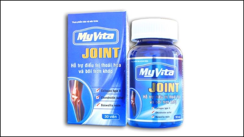 Viên uống MyVita Joint hỗ trợ hồi phục và tái tạo mô sụn khớp