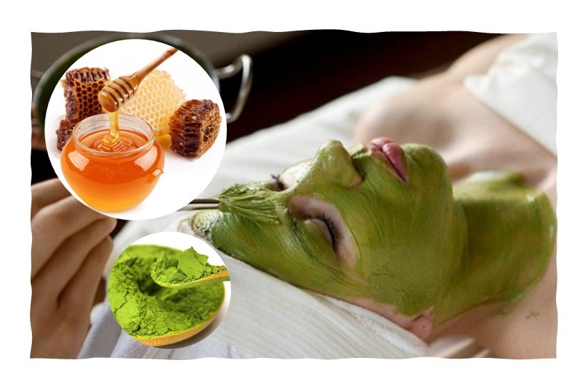 Cách làm mặt nạ trà xanh cùng với mật ong cho da nhờn và mụn viêm