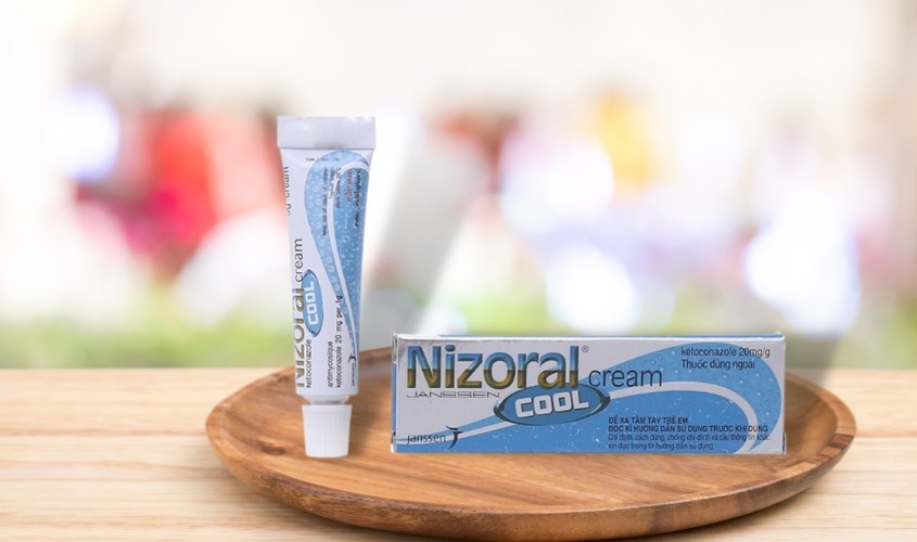 Kem bôi Nizoral Cool Cream trị nấm, viêm da tiết bã nhờn