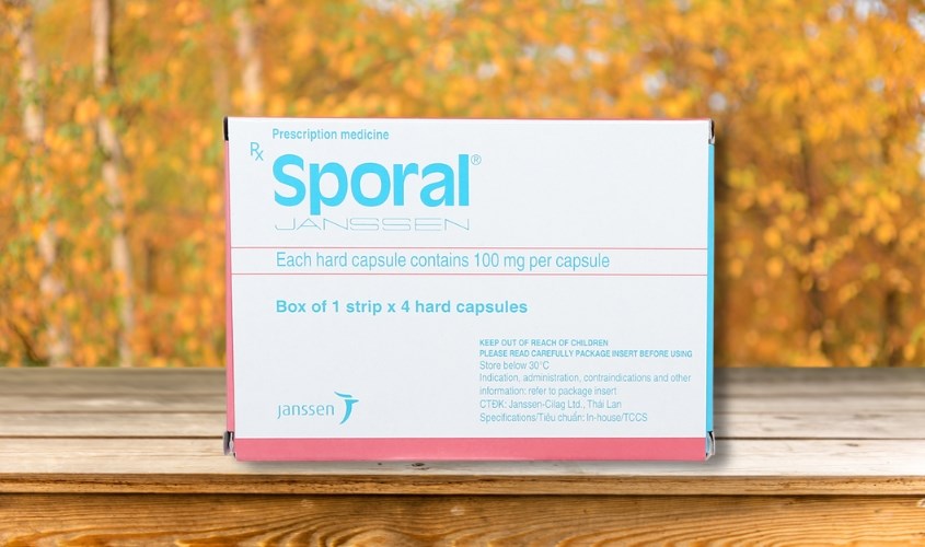 Sporal 100mg trị nhiễm nấm