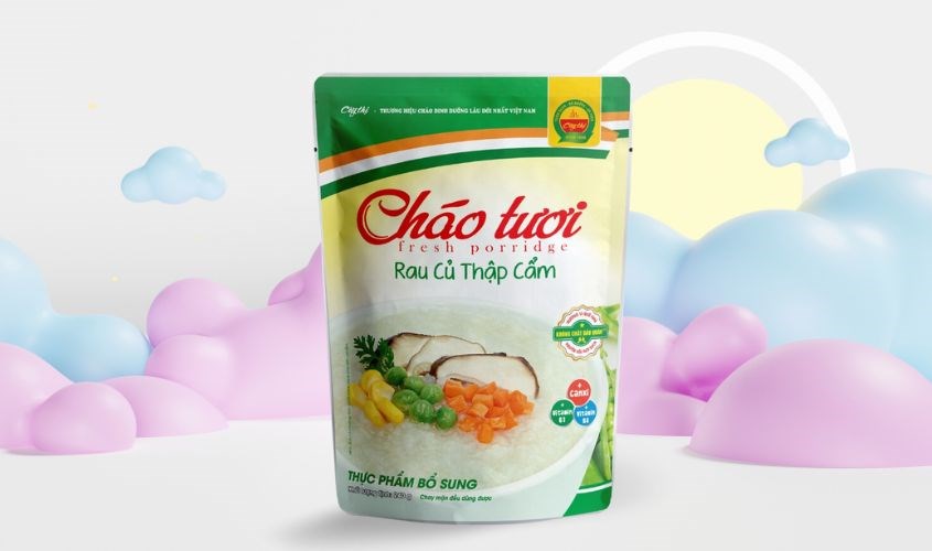 Cháo tươi Cây Thị vị rau củ thập cẩm gói 240g (từ 7 tháng) Cháo tươi Cây Thị vị rau củ thập cẩm gói 240g (từ 7 tháng)