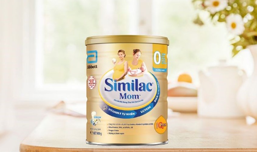 Sữa bầu Similac Mom hương vani 900g