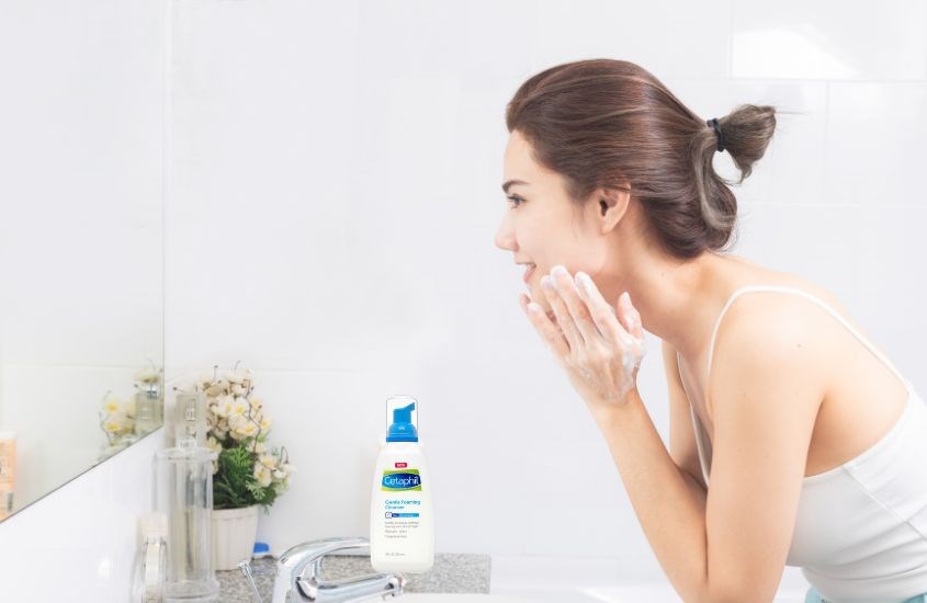Lưu ý khi sử dụng sữa rửa mặt Cetaphil