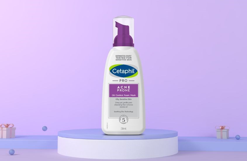 Sữa rửa mặt Cetaphil Pro Acne Prone Oil Control Foam Wash