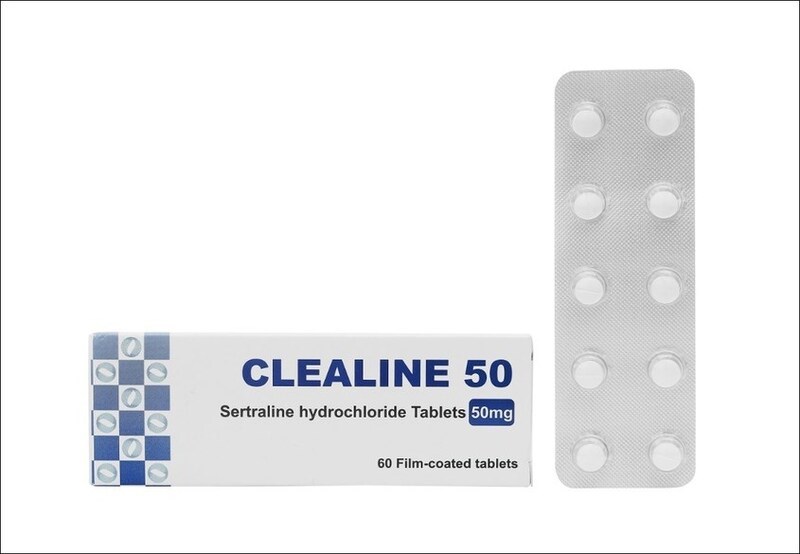 Clealine 50 trị trầm cảm (6 vỉ x 10 viên)