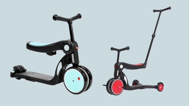 Xe trượt Scooter Roadstar Freekids có khả năng thay đổi tới 5 chế độ chơi khác nhau cho bé hững trải nghiệm tuyệt vời nhất