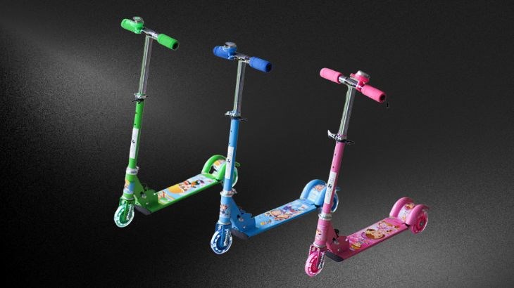 Xe trượt Scooter Broller Baby Plaza dành cho bé từ từ 3-9 tuổi với kiểu dáng và màu sắc đa dạng