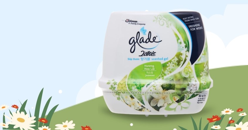 Sáp thơm Glade hương hoa lài 180g