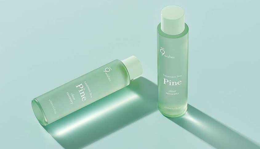 Toner thanh lọc da 9 Wishes Pine Treatment Skin chiết xuất Lá Thông 150 ml