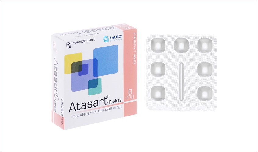 Atasart Tablets 8mg - Hỗ trợ trị tăng huyết áp