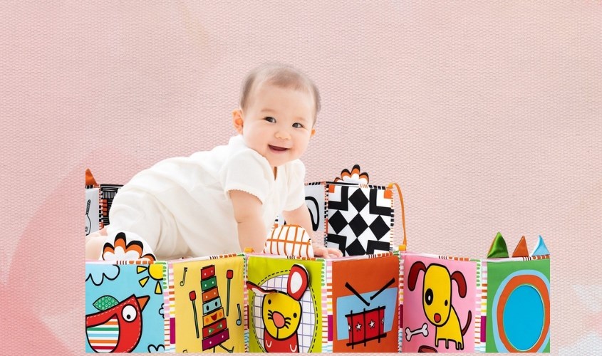 Màu sắc bắt mắt giúp bé hứng thú hơn