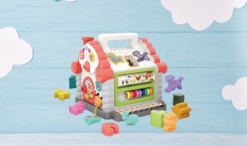 Đồ chơi ngôi nhà vui học Peek A-Boo 739