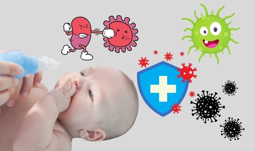 Rửa mũi để loại bỏ bụi bẩn và vi khuẩn