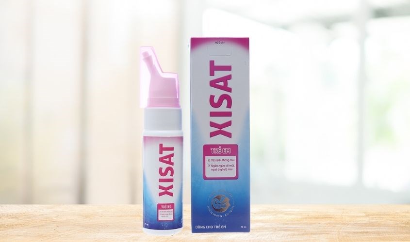 Xịt rửa mũi trẻ em XISAT