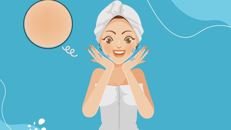 Da bình thường sẽ ở trong một trạng thái tốt không quá khô hoặc quá dầu Da bình thường sẽ ở trong một trạng thái tốt không quá khô hoặc quá dầu