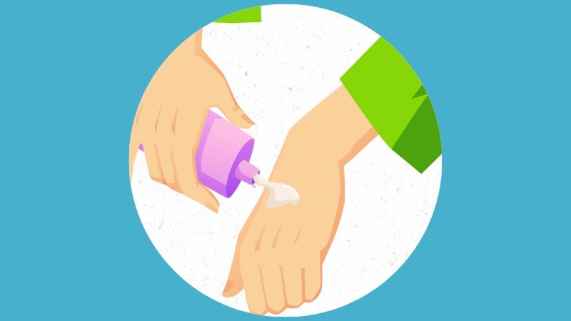 Thử sản phẩm mới trên một vùng da nhỏ trước khi dùng nếu bạn có làn da nhạy cảm Thử sản phẩm mới trên một vùng da nhỏ trước khi dùng nếu bạn có làn da dễ kích ứng
