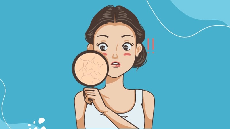 Da khô làm cho bạn thường có cảm giác căng khô, nứt nẻ Da khô làm cho bạn thường có cảm giác căng khô, nứt nẻ