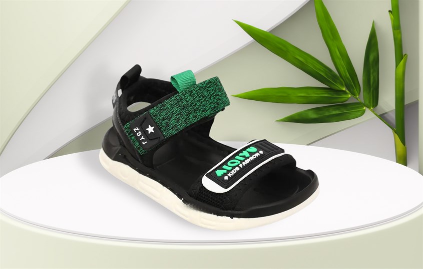 Giày sandal in chữ xanh Avakids AC6 Giày sandal in chữ xanh Avakids AC6