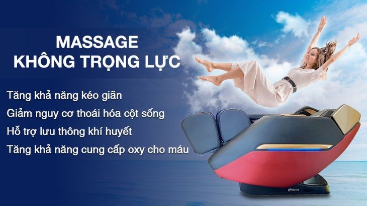 Ghế Massage Fuji Care FC 779 giúp tăng cường oxy lên não, gia tăng khả năng tập trung và sáng tạo