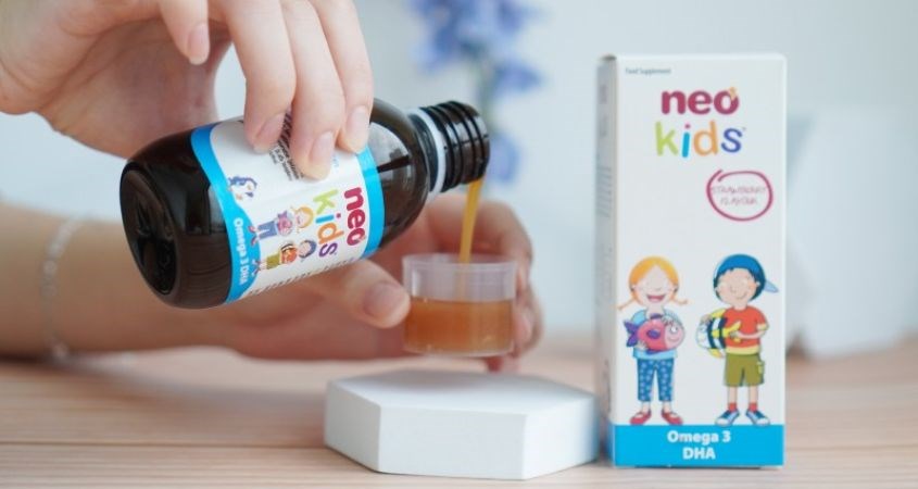 Siro Neo Kids Omega 3 DHA tăng cường thị lực 150 ml (từ 3 tháng)