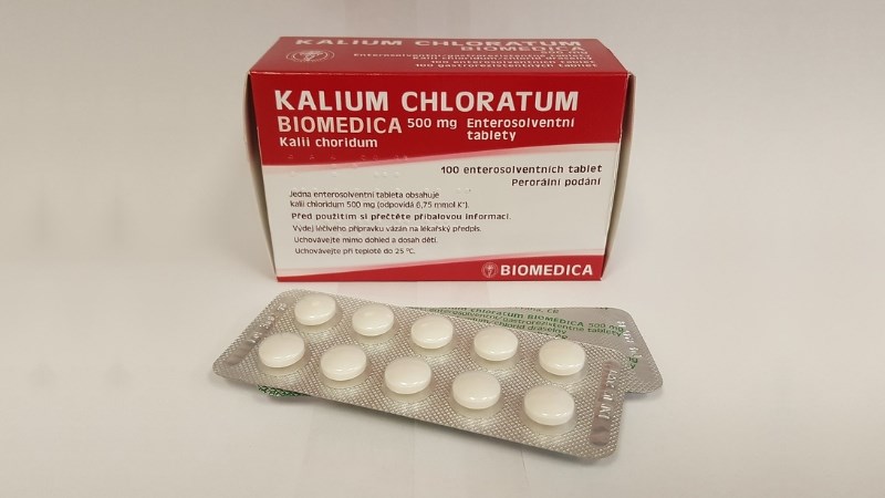 Kalium Chloratum Biomedica sản phẩm hỗ trợ phòng và trị giảm kali máu 
