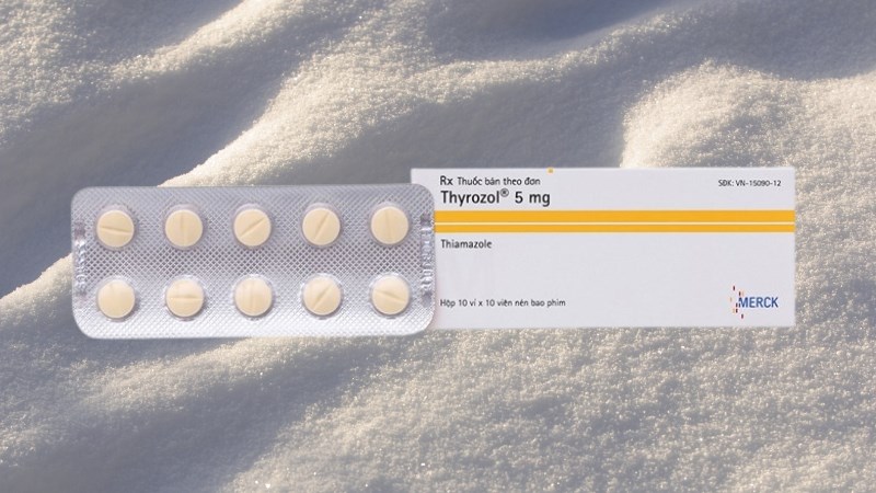 Sản phẩm Thyrozol 5mg - Hỗ trợ trị bệnh lý tuyến giáp