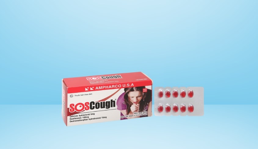 SOSCough trị ho khan, ho do kích ứng SOSCough trị ho khan, ho do kích ứng