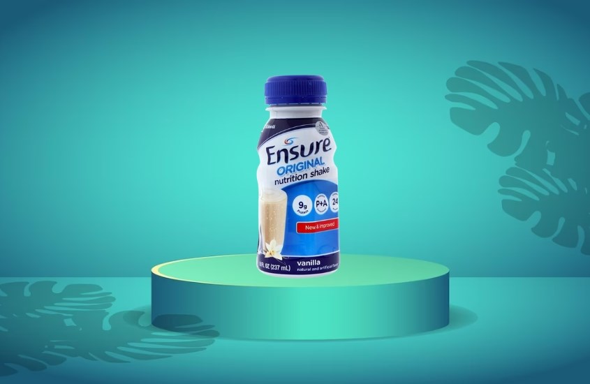 Lốc 6 chai sữa bột pha sẵn Ensure Original hương vani 237 ml