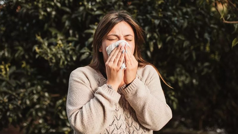 Hắt xì là một phản xạ khi đường mũi bị dị nguyên xâm nhập