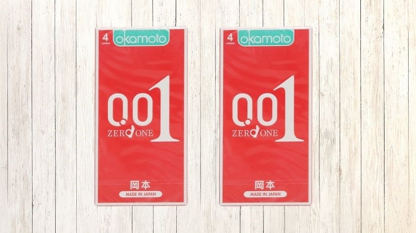 Okamoto 0.01 là một trong những loại bao cao su mỏng nhất thế giới