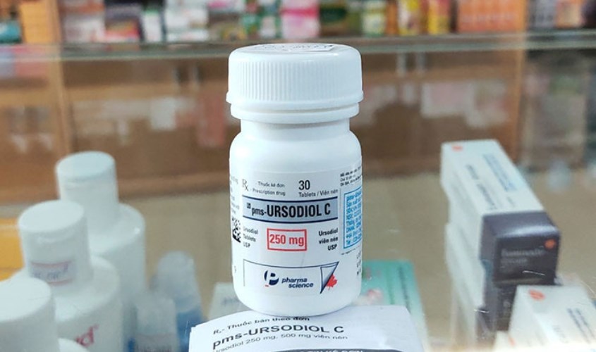 Pms-Ursodiol C 250mg hỗ trợ trị bệnh lý về gan mật chai 30 viên