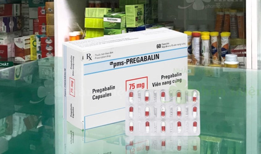 Pms-Pregabalin 75mg trị động kinh