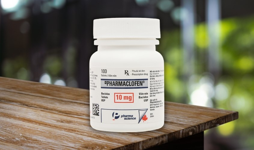 Pharmaclofen 10mg trị giãn cơ, co cứng cơ 