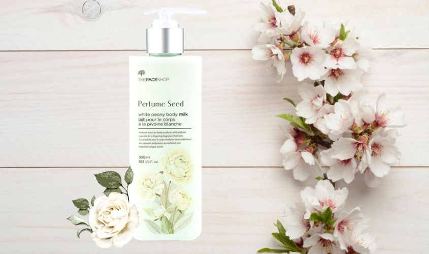 Sữa dưỡng thể The Face Shop Perfume Seed White Peony Body Milk