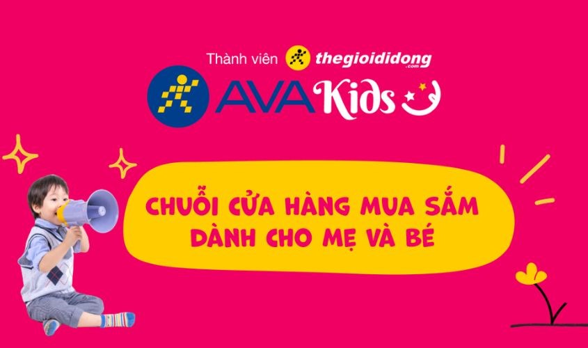 Bạn có thể mua hàng tại hệ thống cửa hàng AVAKids trên toàn quốc
