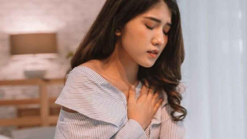 Chứng khó thở căng cơ