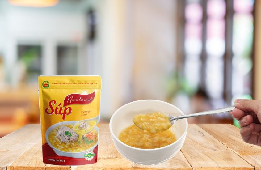 Súp nui Cây Thị vị óc heo, cà rốt Súp nui Cây Thị vị óc heo, cà rốt