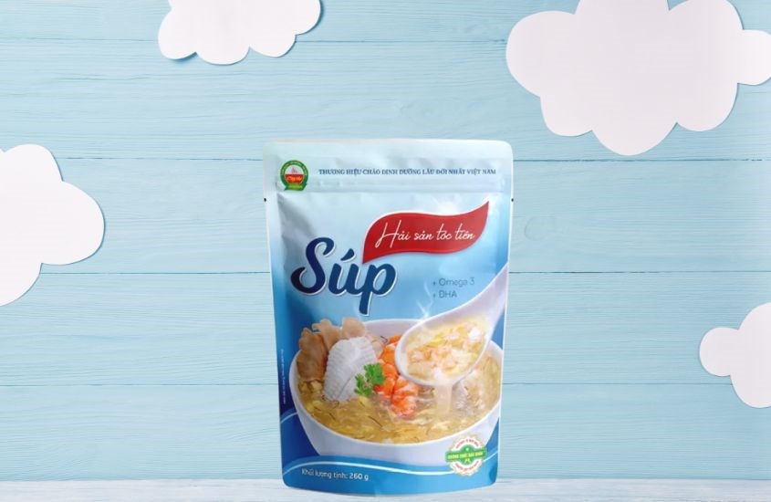 Súp Cây Thị vị hải sản, tóc tiên Súp Cây Thị vị hải sản, tóc tiên