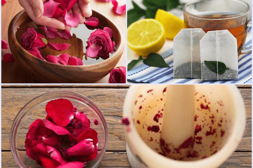 Cách làm mặt nạ hoa hồng collagen