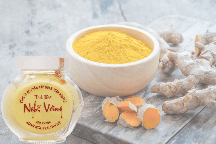 Cách làm mặt nạ hoa hồng với tinh bột nghệ