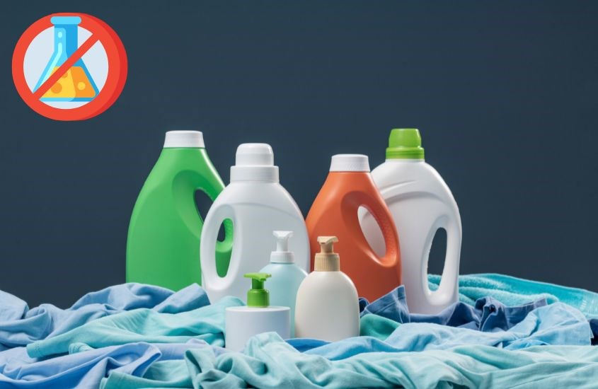 Nước giặt cho da nhạy cảm không sử dụng chất hóa học