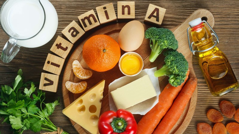 Khoai lang giúp bổ sung Vitamin A