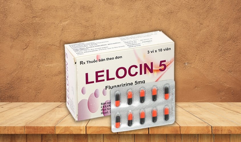 Lelocin 5 trị rối loạn tiền đình và đau nửa đầu