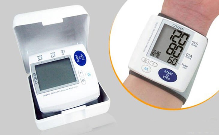 Máy đo huyết áp Citizen cho kết quả đo chính xác giúp người dùng theo dõi sức khỏe tốt hơn