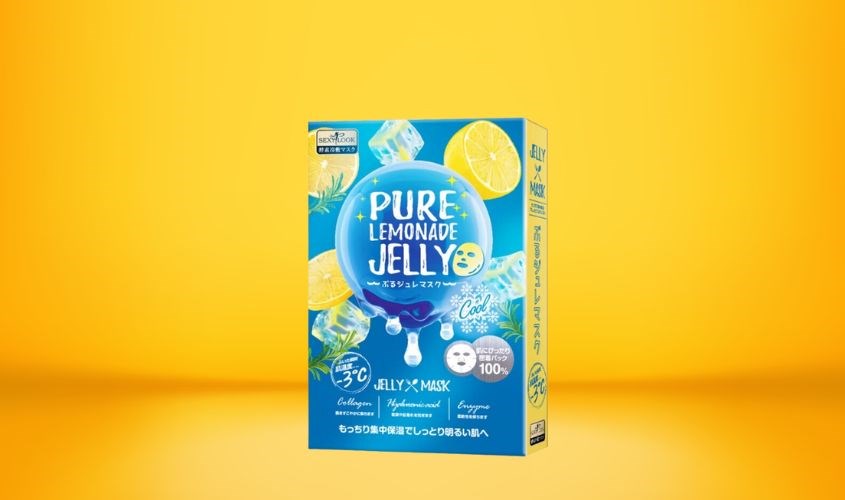 Mặt nạ thạch jelly Chanh cấp ẩm, làm mát da SexyLook Pure Lemonade 38 ml (hộp 3 miếng)