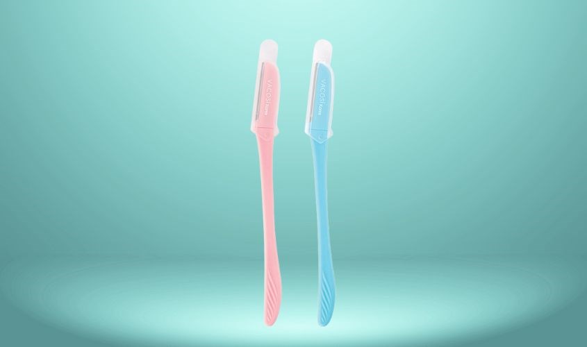 Bộ 2 dao cạo lông mày Vacosi DC06-01